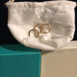 Sterling silver (925) dipped in gold. Size 7.